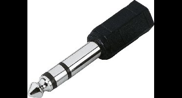 Hama jack koppelstuk - 3.5 mm jack naar 6.3 mm jack
