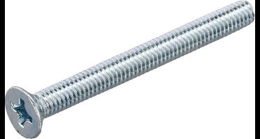 Metaalschroef Pk Philips Verzinkt  M3x30mm - 200 stuks