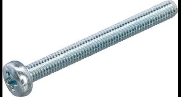 Metaalschroef vz ck kk M5x25mm DIN7985-H