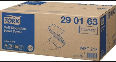Tork Handdoek - H3 Advanced ZZ - 2- laags - 15 x 250 stuks