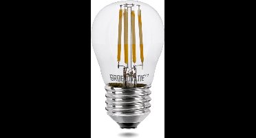 Groenovatie LED Filament Kogellamp - 4W - E27 Fitting - 81x45 mm - Warm Wit - Dimbaar