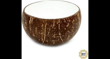 Bazar Bizar Kommetjes Coco (Set van 2) in Naturel - Wit - Food Bowl