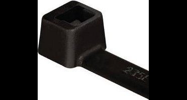 HellermannTyton 111-12050 T120R-HS-BK-C1 Kabelbinder 390 mm 7.60 mm Zwart Weerstabiel 100 stuk(s)