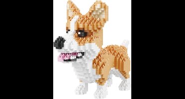 Balody Corgi Nanoblocks - Miniblock bouwset met 1380 bouwsteentjes