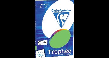 Clairefontaine Trophée - Grasgroen - Kopieerpapier- A4 160 gram - 50 vellen