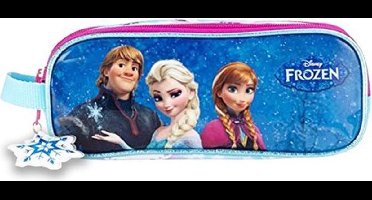 Disney Frozen Dubbele Pennenzak – 22x6x9 cm – Etui – Schooletui – Meisje