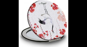 Bekking & Blitz - Reisspiegel - Make-up spiegel - Compact formaat - Touch of Zen - Michelle Dujardin - Kunst