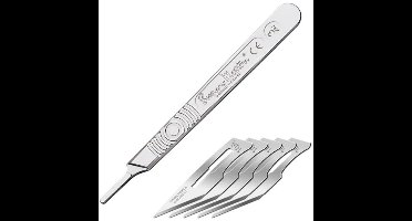 Model Craft Hobbybasisvoorwerp - PKN9210 #3 Scalpel Handle - 5pc. #10A Blades Gereedschap