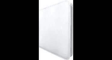 PRO-BINDER Zippered 4-Pocket Vivid White