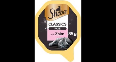 Sheba Classics Paté - Zalm - 44 x 85 g