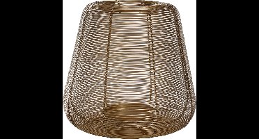 PTMD Jaden Windlicht XL - 40 x 40 x 39- Ijzer - Goud