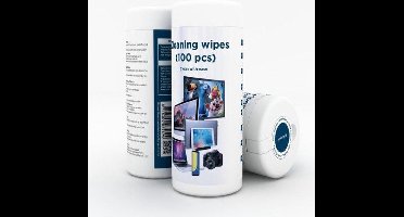 Gembird Screen Cleaner Scherm Reiniger doekjes 100 stuks - set van 3 bussen