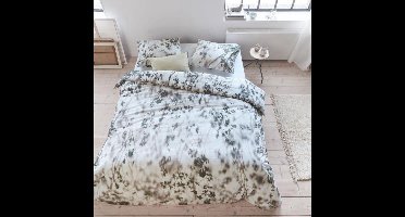 AHWM Shadowy Dekbedovertrek - Eenpersoons - 140x200/220 cm - Light Grey