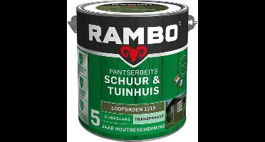 Rambo Pantserbeits Schuur & Tuinhuis Zijdeglans Transparant - 2,5 liter Loofgroen