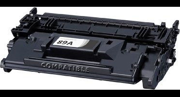 Toner Geschikt voor HP 89A / CF289A (met chip) | 1x Zwart Geschikt voor HP Laserjet Enterprise M507 Series, MFP M528 Series
