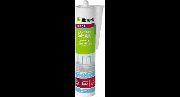 Illbruck siliconenkit FA201 sanitair transparant-grijs 310ml