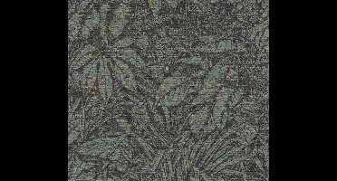 BLADEREN BEHANG | Botanisch - Groen Zwart Zilver - LivingWalls Smart Surfaces