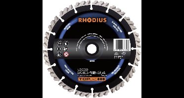 Rhodius 304462 LD300 Diamanten doorslijpschijf Diameter 125 mm Boordiameter 22.23 mm Beton 1 stuk(s)