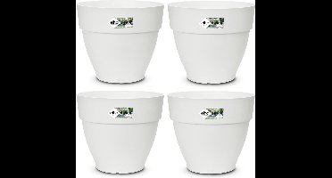 Gardebruk Bloempot Vibia Campana - Set van 4 Rond 19x17cm - Wit