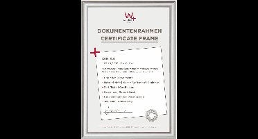 Walther Trendstyle - Kunststof lijst - Fotoformaat 21x29.7 cm (DIN A4) - Zilver