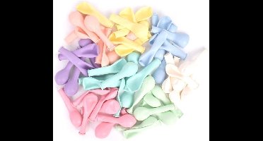 Pastel ballonnen | 30 stuks | Mix Colour| 5 inch| 12 cm | DM-Products