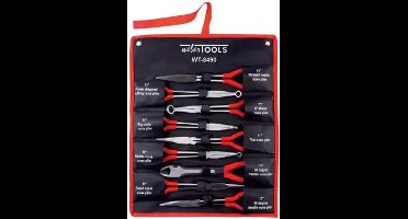 Tangen set lange uitvoering 9-delig-Weber Tools -Universele set tangen voor verschillende doeleinden.