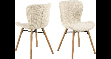 Eetkamerstoel Zaria Crème - Giga Living