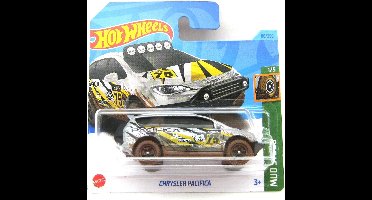 HOT WHEELS CHRYSLER PACIFICA 88/250 HW MUD STUDS 1/5 1:64 ZILVER