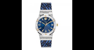 Versace VEVH01421 horloge vrouw - Roestvrij Staal - zilver