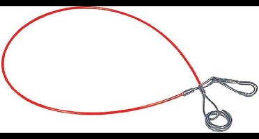 Caravan breekkabel met ring