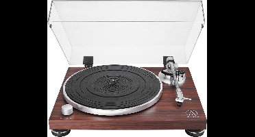 Audio-Technica Handbediende Bluetooth Platenspeler met Riemaandrijving AT-LPW50BTRW - Palissanderhout - draaitafel