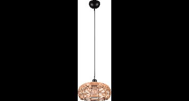 TRIO INGA - Hanglamp - Natuurlijk - Rotan - excl. 1x E27 4W