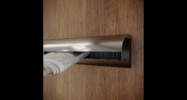 Brievenbusklep RVS | Binnenbriefplaat RVS | Brievenbusborstel RVS met klep | door-line brievenbus Luxe