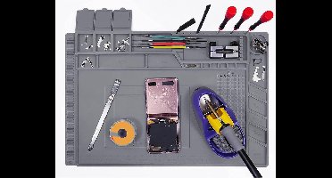 Reparatie Werkmat - Isolatie Mat - Elektronica Reparatie - Hittebestendig Siliconen