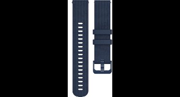 Scoby - Horlogebandje - Smartwatch Band - Geschikt voor Garmin Venu, Vivomove, Vivoactive en Forerunner - Siliconen Bandje - Flexibel - Comfortabel - Sportief - 42 MM - Blauw