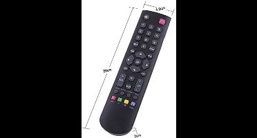 KARZO - Universele afstandsbediening vervanging voor TCL Thomson ERISSON, Smart TV afstandsbediening voor TCL digitale TV