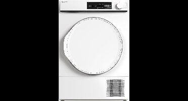 Sharp KDNHA9S6PWEBX – warmtepomp droger – 9 kg – energie label E – 15 programma’s – LED binnenverlichting – wit –