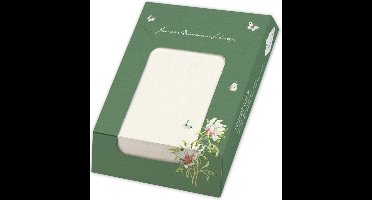 Memo blocnote: White Elegance, Janneke Brinkman-Salentijn