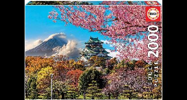 Educa – Puzzel - 2000 stukjes – Osaka kasteel – Legpuzzel