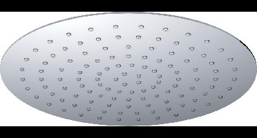 Wiesbaden Ufo Luxe hoofddouche rond 300mm Ultra plat chroom