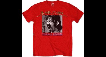 Frank Zappa - Chunga's Revenge Heren T-shirt - S - Rood