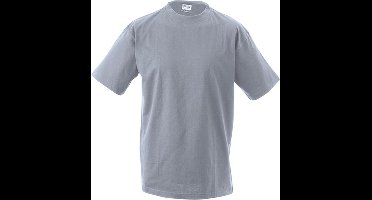 James and Nicholson - Heren Workwear T-Shirt (Grijs)