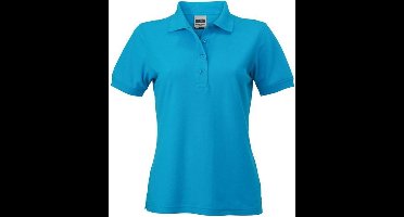 James and Nicholson Dames/dames Werkkleding Poloshirt (Turquoise)