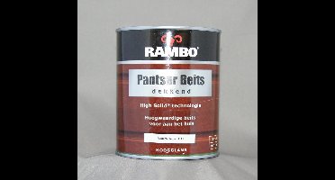 Rambo Pantser Beits Dekkend - 0,75 liter - Monumentenwit