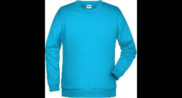 James And Nicholson Heren Basis Sweatshirt (Turquoise)
