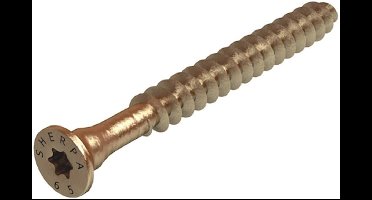 Wurth - Speciale schroef staal verzinkt geel verz. kop TX - Speciale systeemschroef Voor insteekkoppeling x 200 st Lengte 65 mm