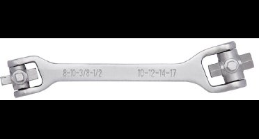 Wurth - Sleutel olieaftappluggen, 8-in-1 - Sleutel olieaftappluggen, 8-in-1 x 1 st Lengte 250 mm