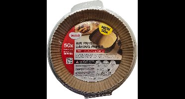 DUMIL Airfryer Bakpapier - 100 Stuks -Wegwerpbakjes - 19x5 CM