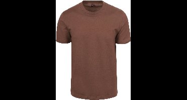 King Essentials The Steve T-Shirt Bruin - Maat M - Heren - Casual T-shirts