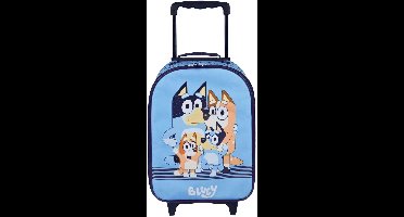 Bluey Kindertrolley - Reiskoffer met wieltjes - Blauw